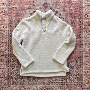 Thread & Supply Cream Cowl Neck Sweater